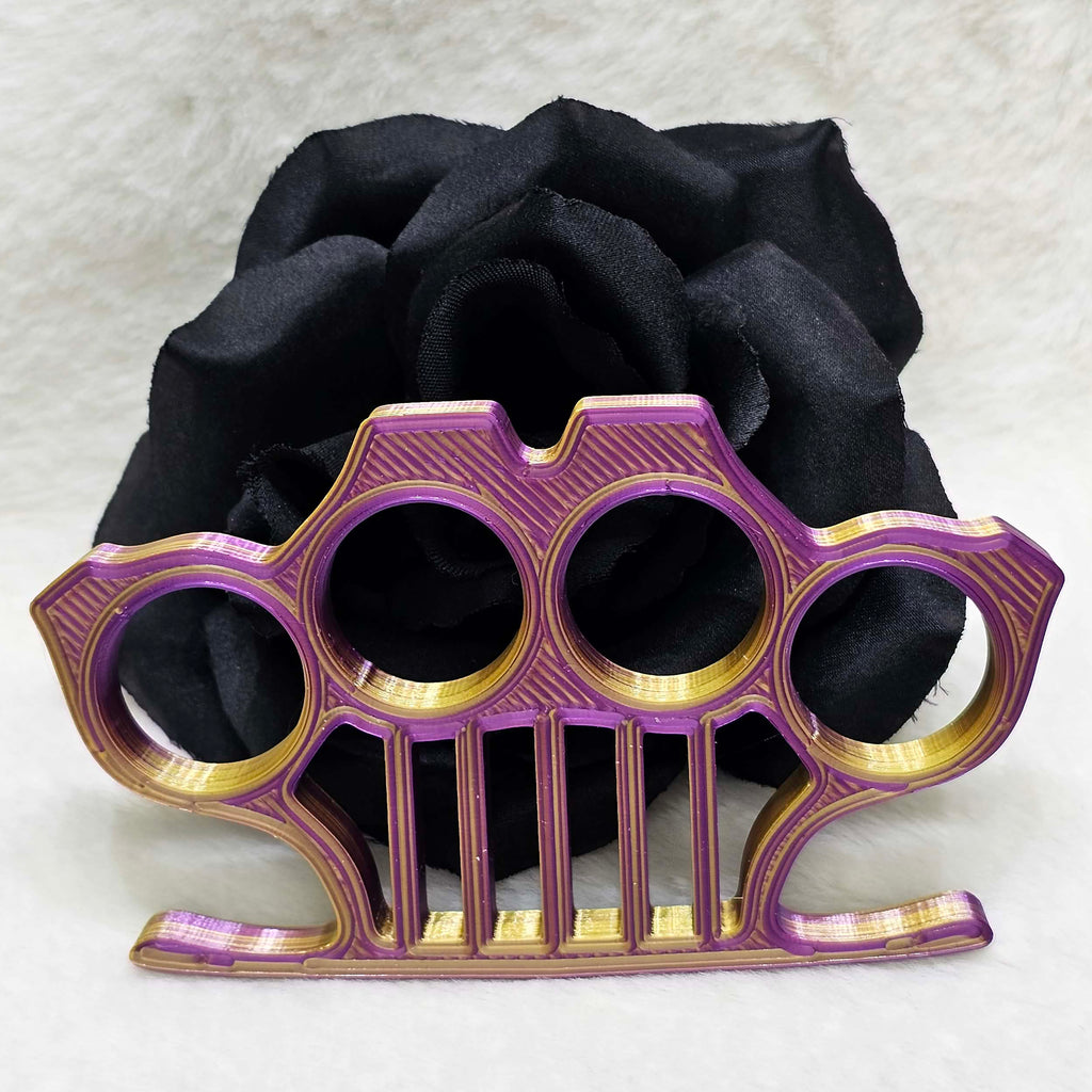 Knuckles - Punisher Style - Gold Purple