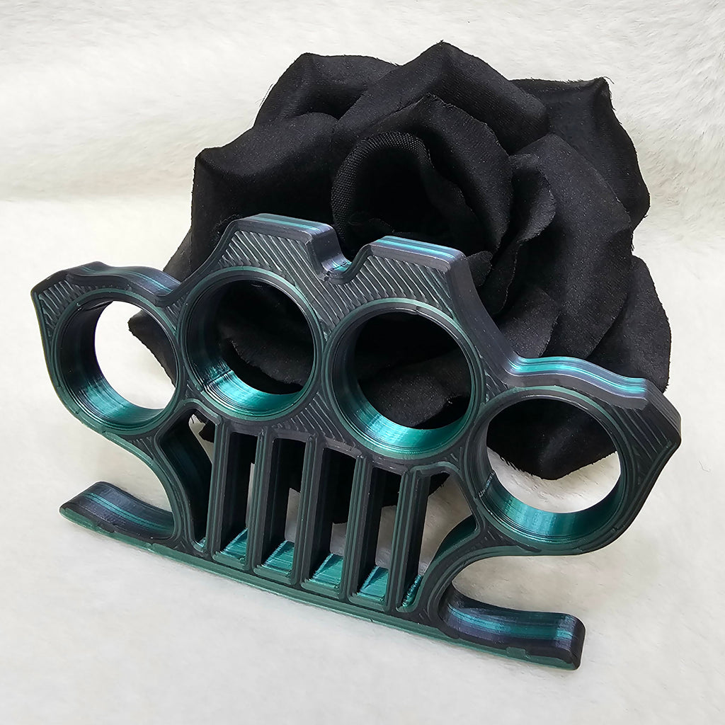 Knuckles - Punisher Style - Green Black