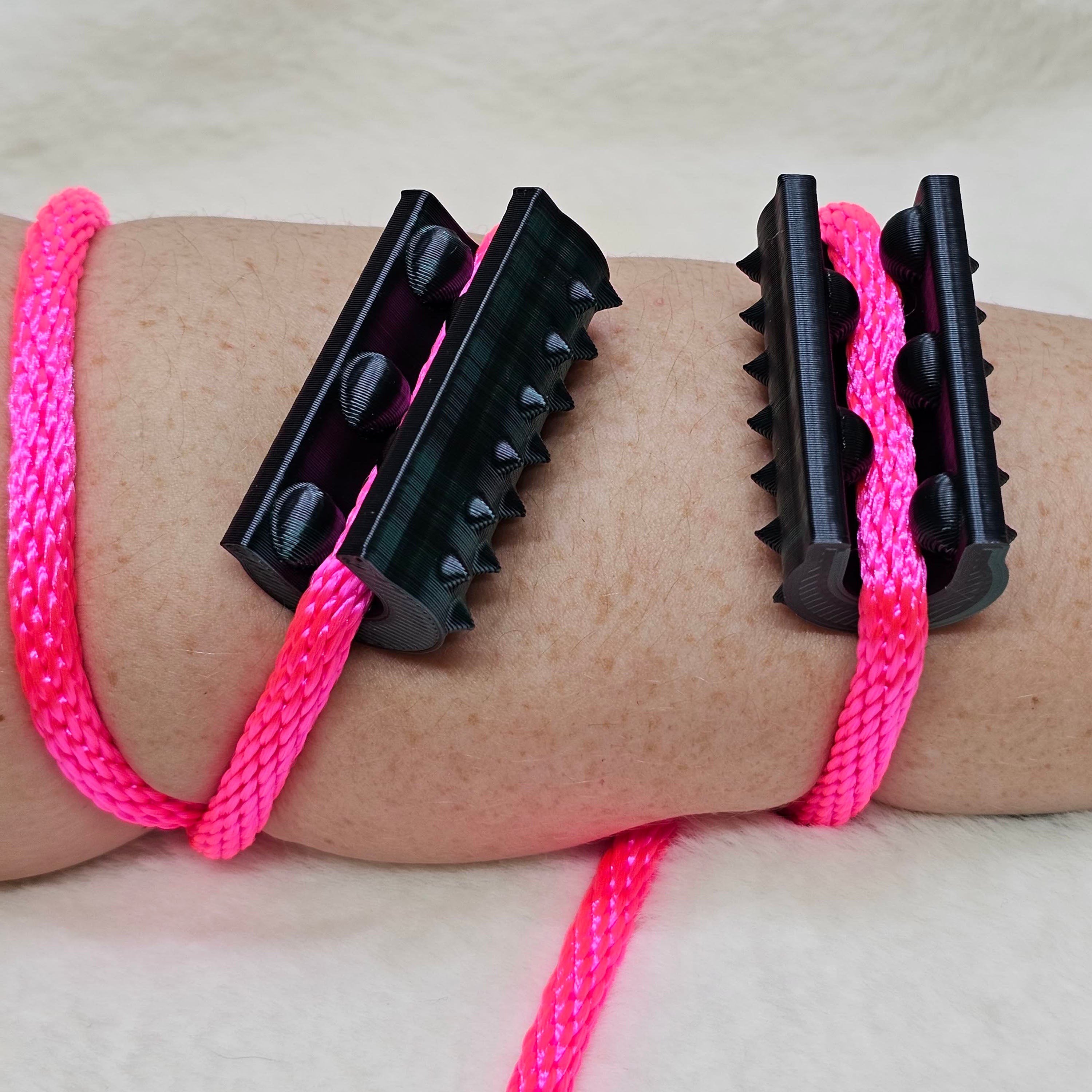 Short Shibari Rope Spike - Green Black