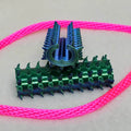 Long Shibari Rope Spike - Green Blue