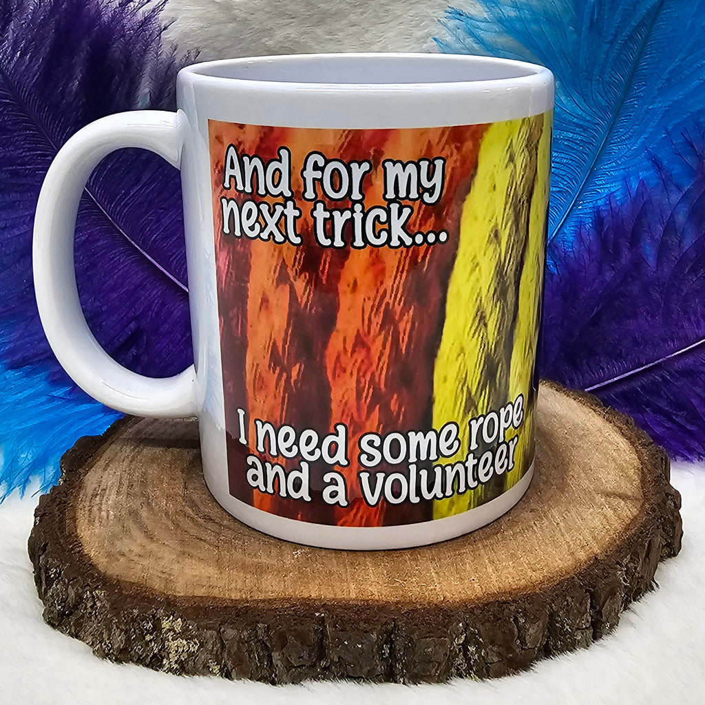 10oz Mug - Shibari - "And for my next trick..."