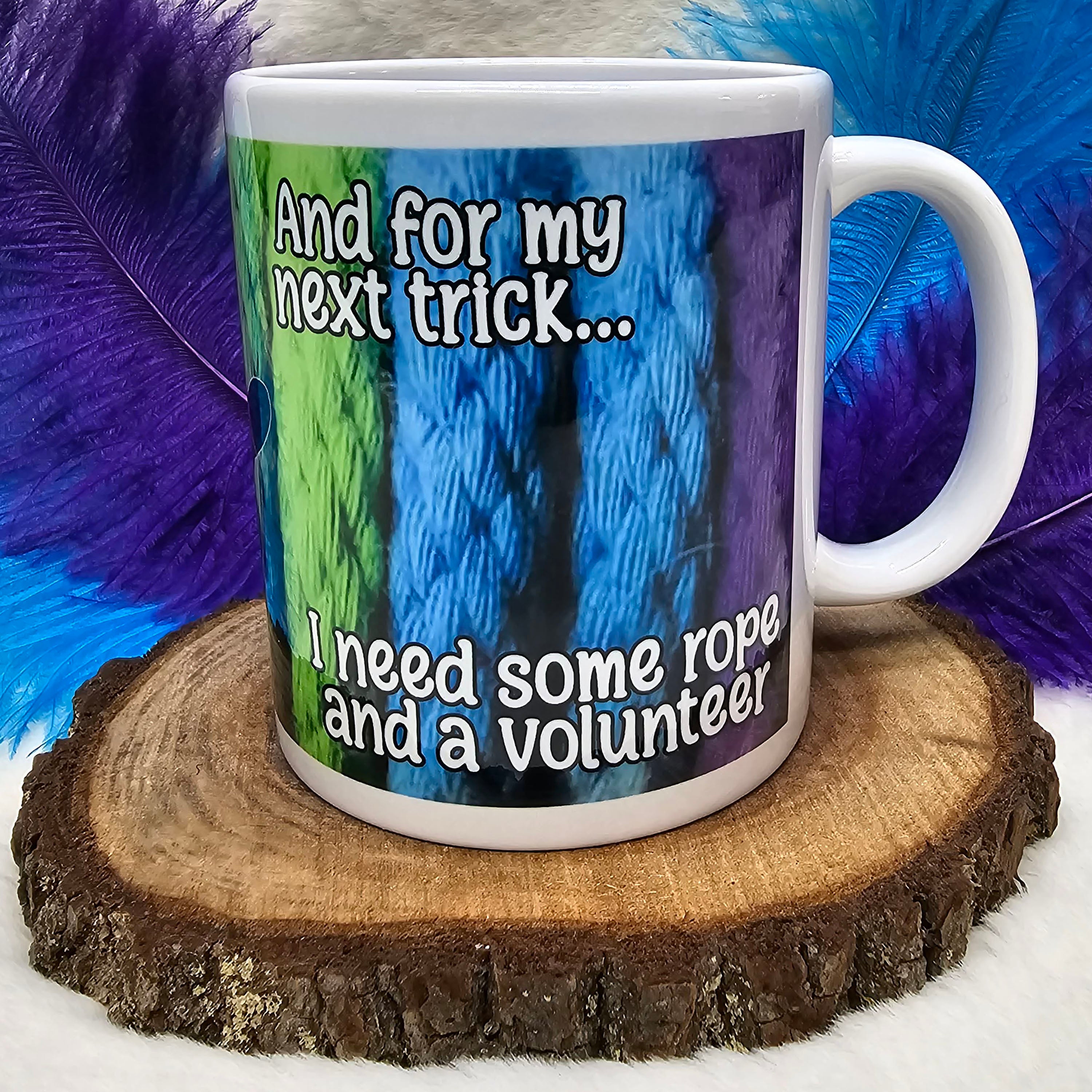 10oz Mug - Shibari - "And for my next trick..."