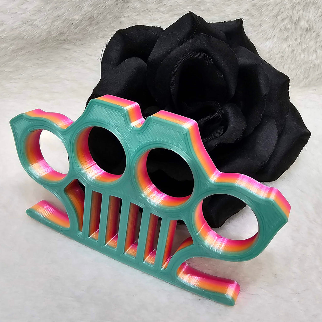 Knuckles - Punisher Style - Opaque Pastel Rainbow