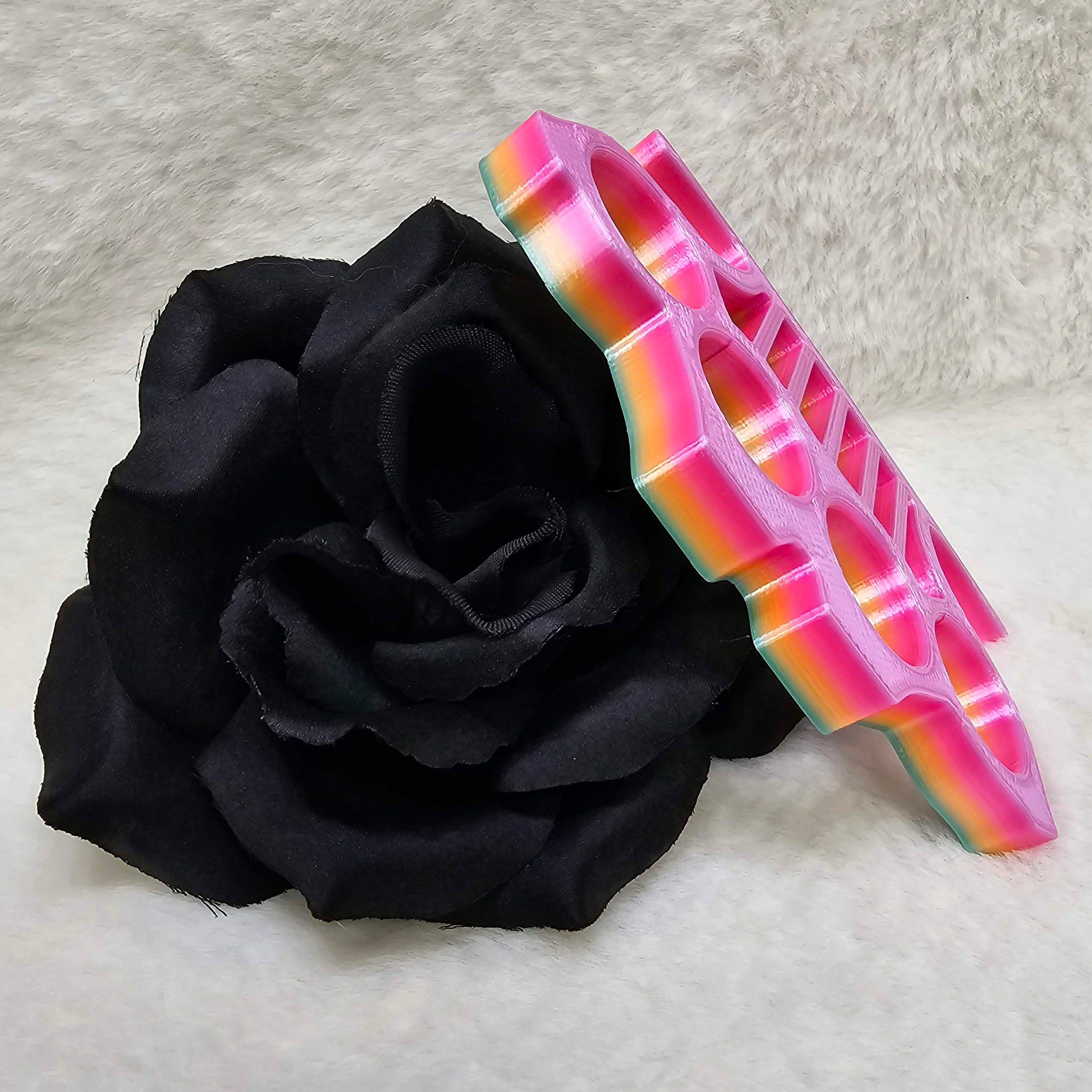 Knuckles - Punisher Style - Opaque Pastel Rainbow