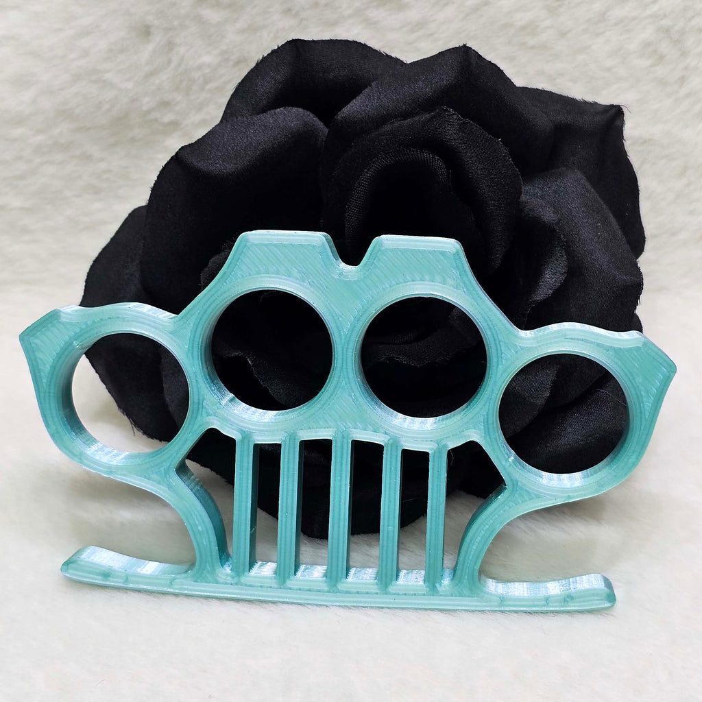 Knuckles - Punisher Style - Pastel Aqua