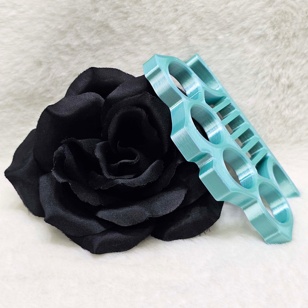 Knuckles - Punisher Style - Pastel Aqua