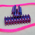 Long Shibari Rope Spike - Pink Blue