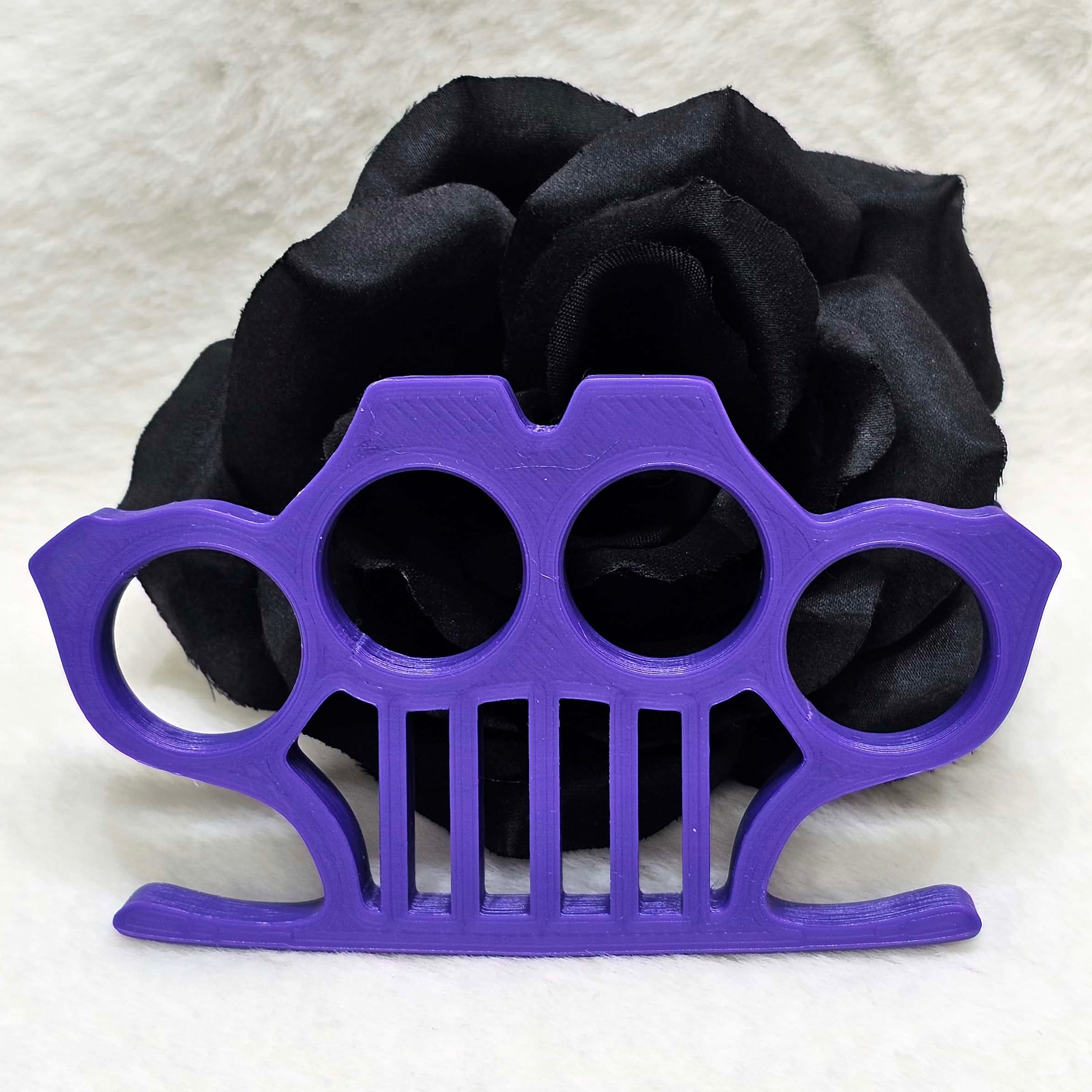 Knuckles - Punisher Style - Purple Matte