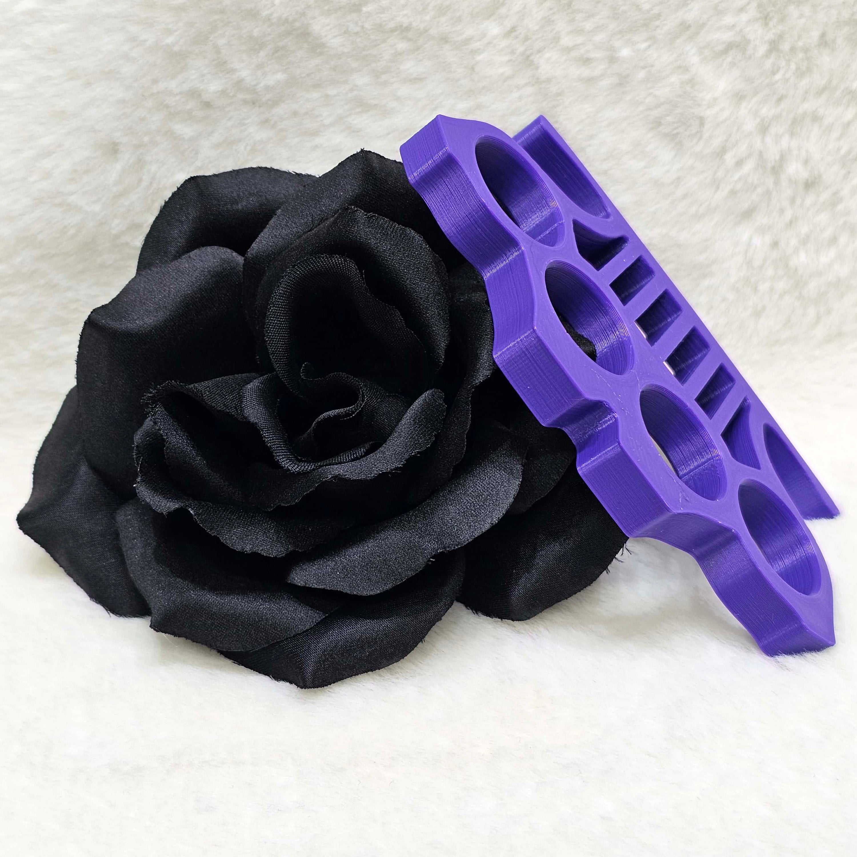 Knuckles - Punisher Style - Purple Matte