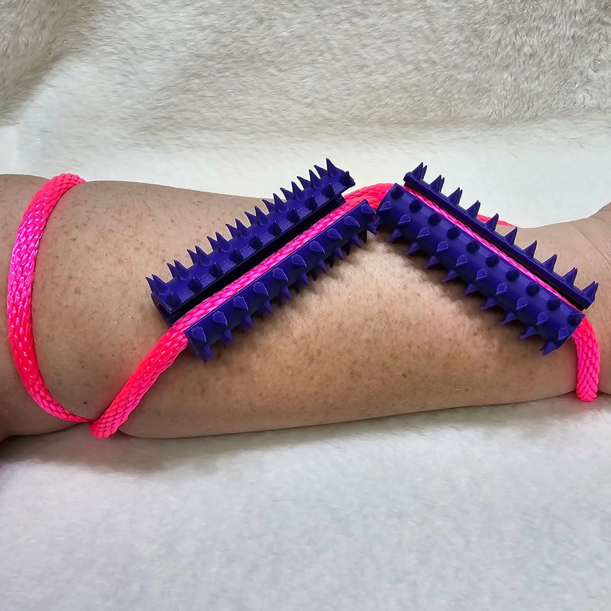 Real Spike Ropes Long Shibari Rope Spike - Purple Matte – Nightshade Kink Works