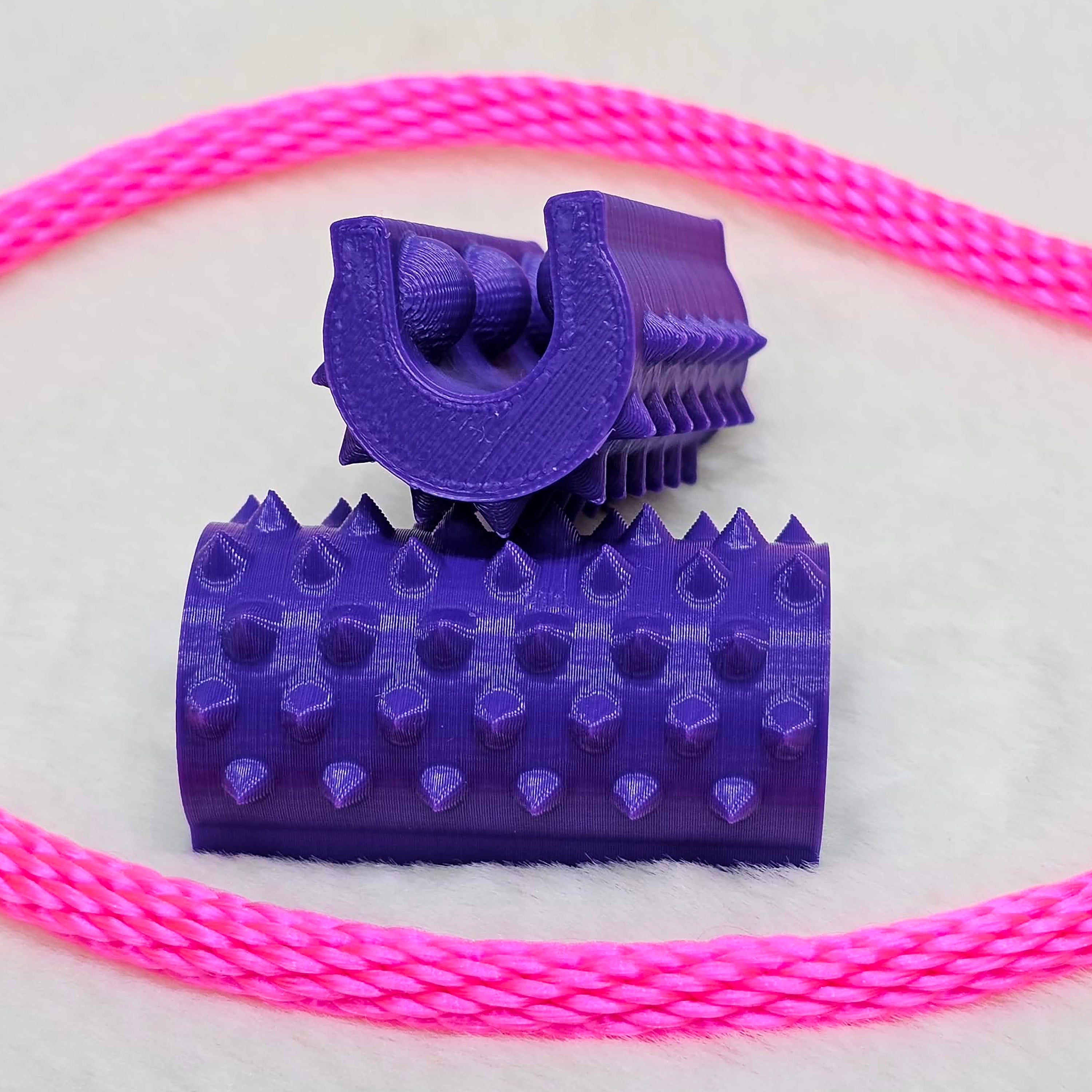 Short Shibari Rope Spike - Purple Matte