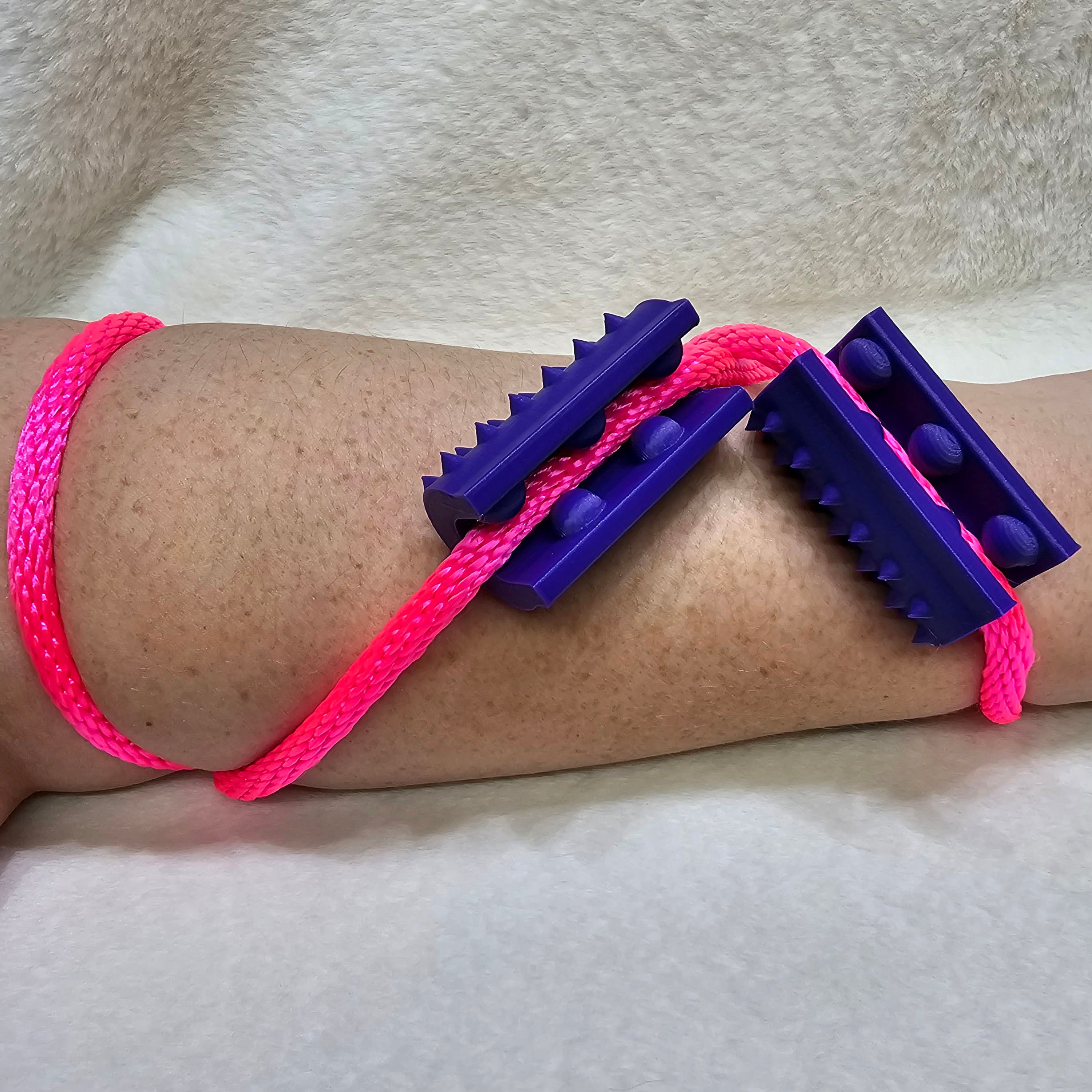 Short Shibari Rope Spike - Purple Matte